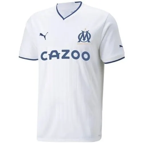 Puma  Olympique Marsylia  men's T shirt in White
