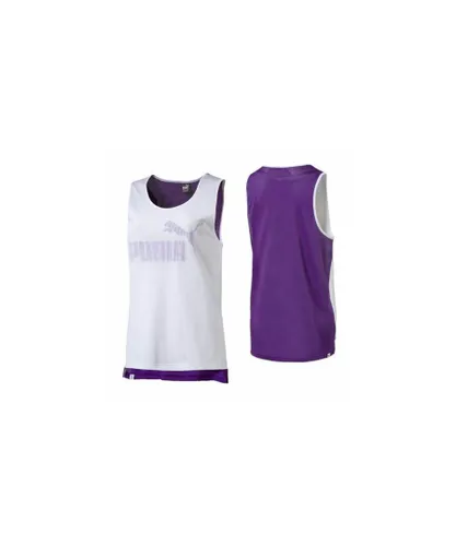 Puma Power Swagger White Purple Womens dryCELL Tank Top 590784 29 A76D Textile