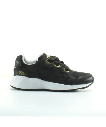 Puma Previal Hearts Black Synthetic Ribbon Lace Up Womens Trainers 365649 01