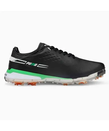 Puma ProAdapt Delta X LE Black Mens Golf Shoes Leather