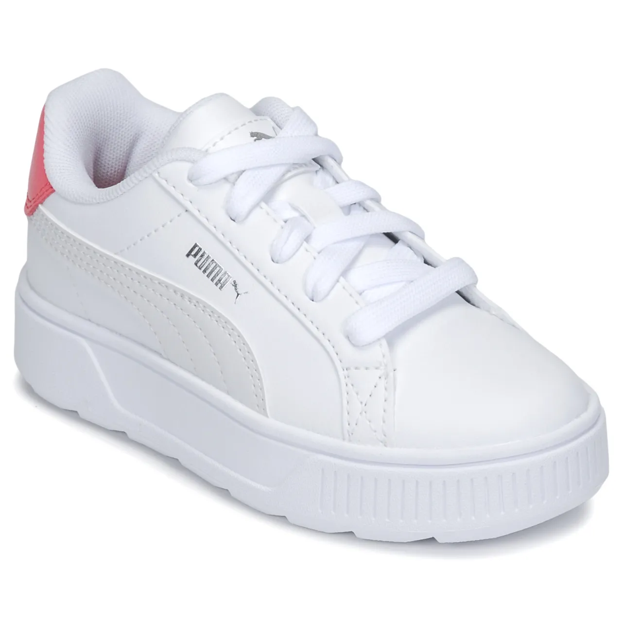 Puma  PS KARMEN L  girls's Children's Shoes (Trainers) in White
