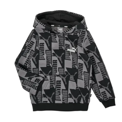 Puma  PUMA POWER AOP HOODIE  boys's Children's sweatshirt in Grey