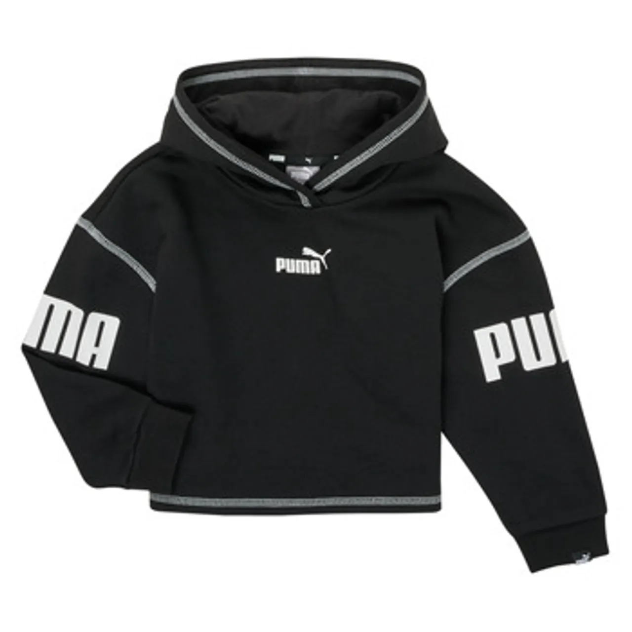 Puma  PUMA POWER HOODIE  girls's Children's Sweatshirt in Black