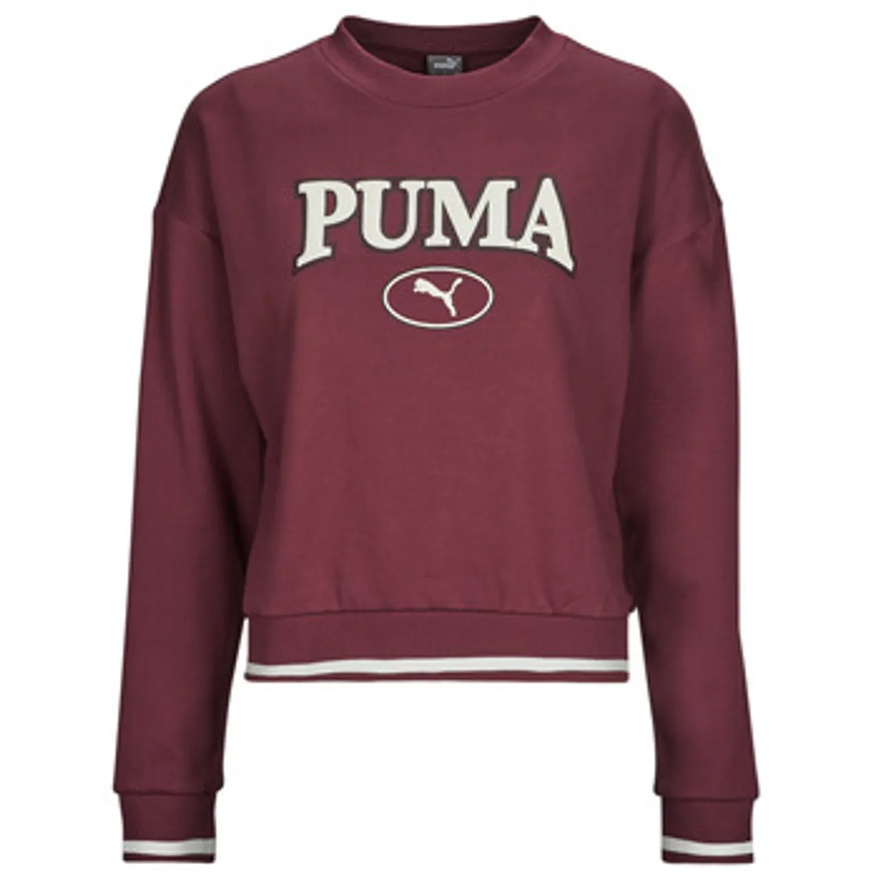 Puma  PUMA SQUAD CREW FL  women's Sweatshirt in Purple
