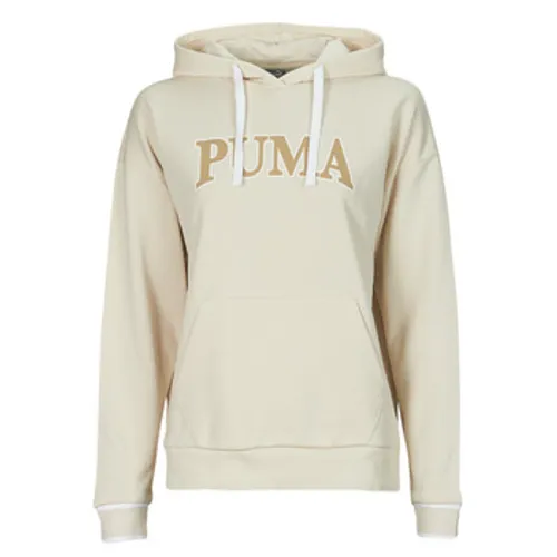 Puma  PUMA SQUAD HOODIE TR  women's Sweatshirt in Beige