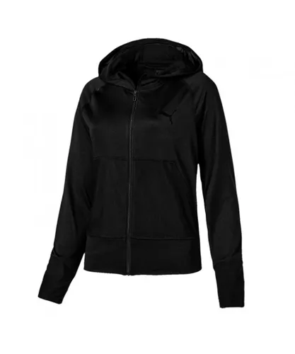 Puma PumaKnockout Sweat Jacket - Womens - Black Textile