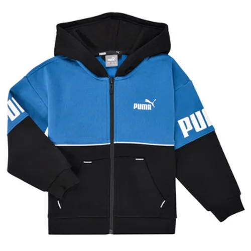 Puma  PUMPA POWER COLORBLOCK FULL ZIP  boys's Children's sweatshirt in Multicolour