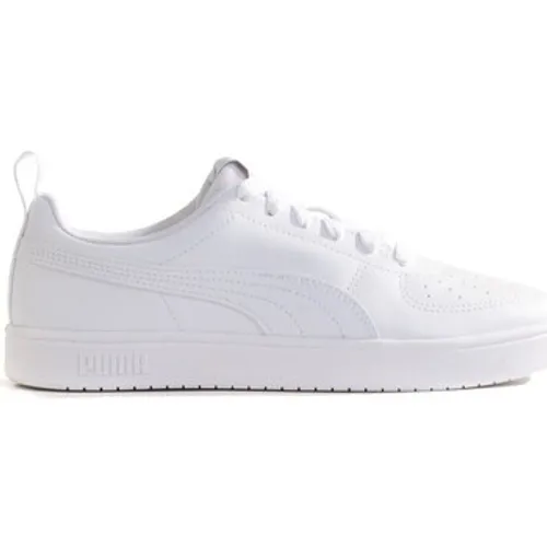 Puma  Rickie JR  girls's Children's Shoes (Trainers) in White