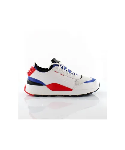 Puma RS-0 Sound Lace Up White Mens Trainers Running Slip On Shoes 366890 01