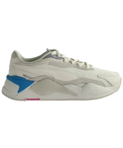 Puma RS-X3 Puzzle Mens Off White Running Trainers