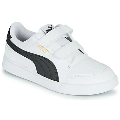 Puma  SHUFFLE PS  boys's Children's Shoes (Trainers) in White