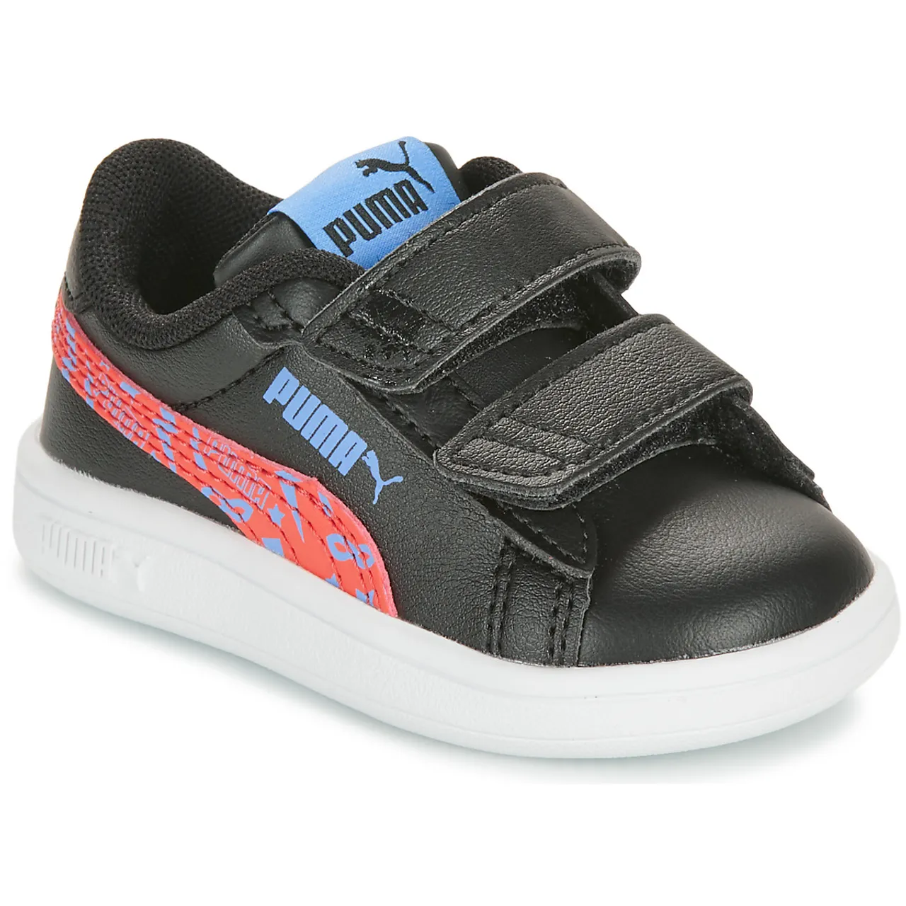 Puma  SMASH 3.0 L INF  boys's Children's Shoes (Trainers) in Black