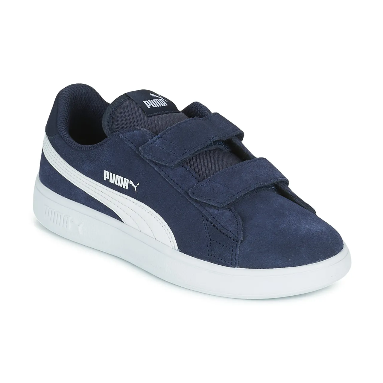 Puma  SMASH PS  boys's Children's Shoes (Trainers) in Blue