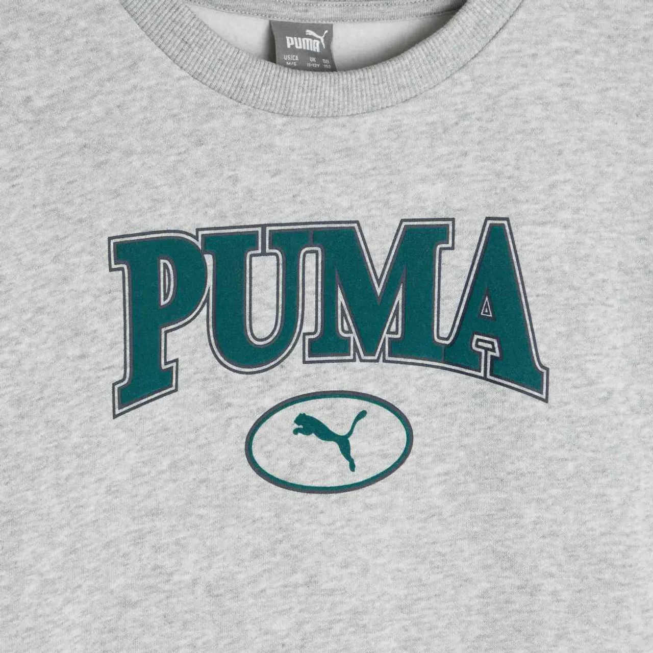 Puma Squad Sweatshirt In Light Grey
