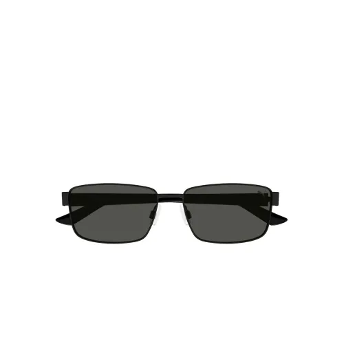 Puma , Square Black Sunglasses for Men ,Black male, Sizes: