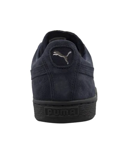 Puma Suede Classic Mens Navy Trainers - Blue Leather