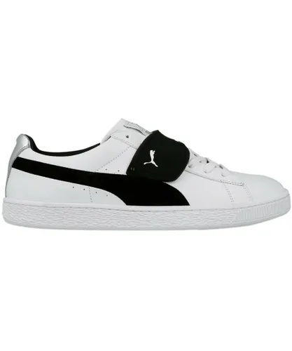 Puma Suede Classic x Karl Lagerfeld Black/White Trainers - Mens Leather