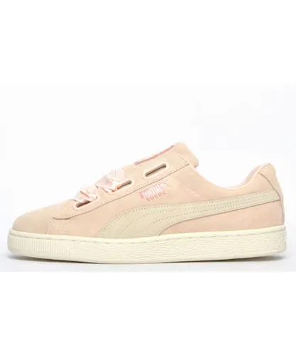 Puma Suede Heart Womens Girls - Pink Leather (archived)