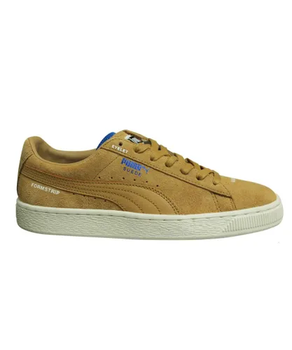 Puma Suede x Ader Error Taffy Leather Low Lace Up Mens Trainers 367195 02 - Brown