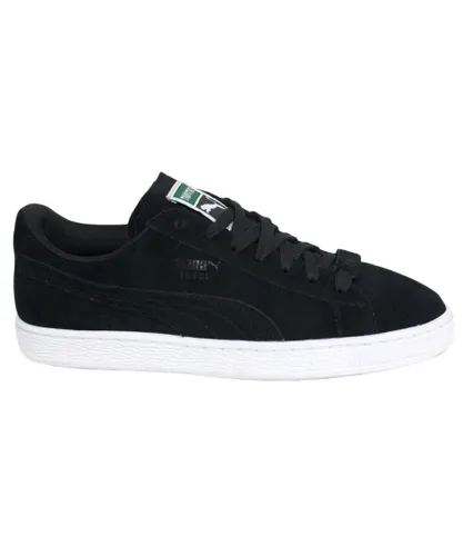 Puma Suede x Trapstar Black Lo Lace Up Trainers Mens 361500 01 B28D Leather