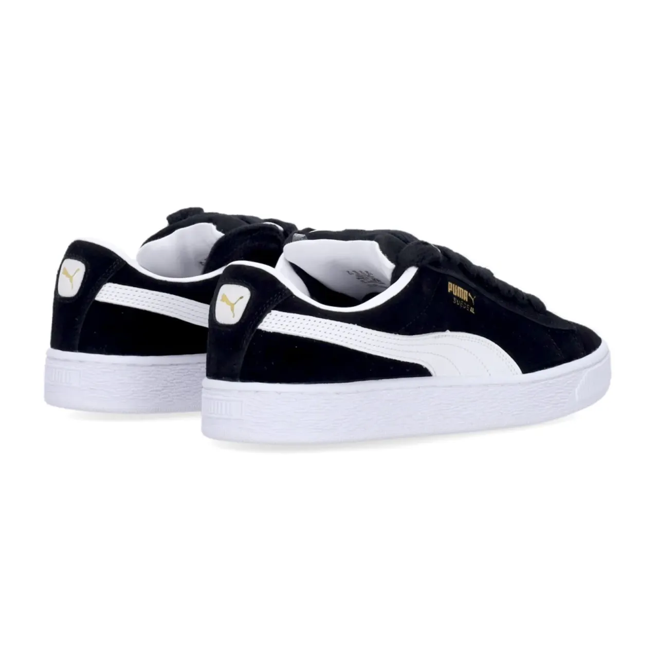 Puma , Suede XL Black/White Sneakers ,Black male, Sizes: