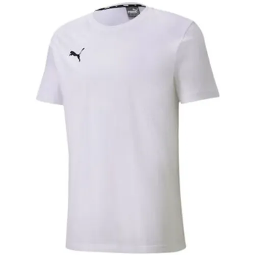 Puma  Teamgoal 23  men's T shirt in White