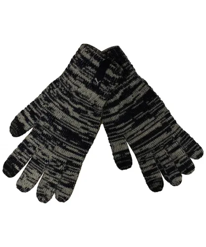 Puma Touchscreen Fingertips Unisex Multicoloured Winter Gloves 041046 - Multicolour