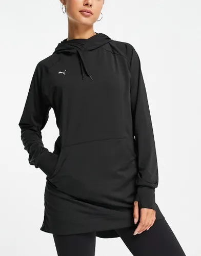 Puma Training modest activewear hoodie in black