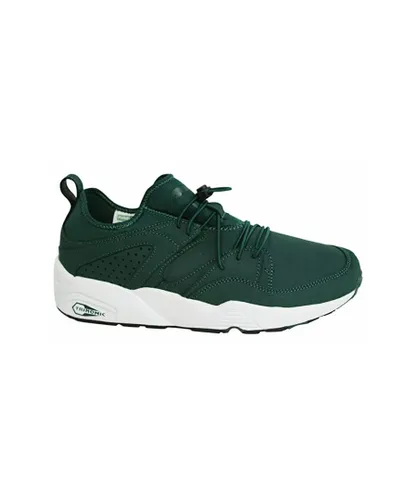 Puma Trinomic Blaze Of Glory Soft Winterized Green Mid Mens Trainers 363541 02 Leather (archived)