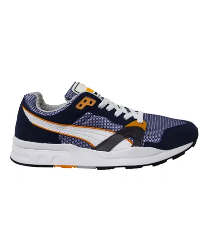Puma Trinomic XT 1 Plus Blue Lace Up Mens Trainers Running Shoes 355867 06