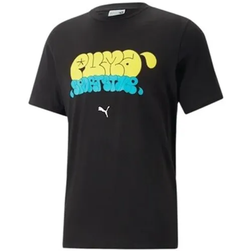 Puma  Tshirt Graffiti Tee  men's T shirt in multicolour