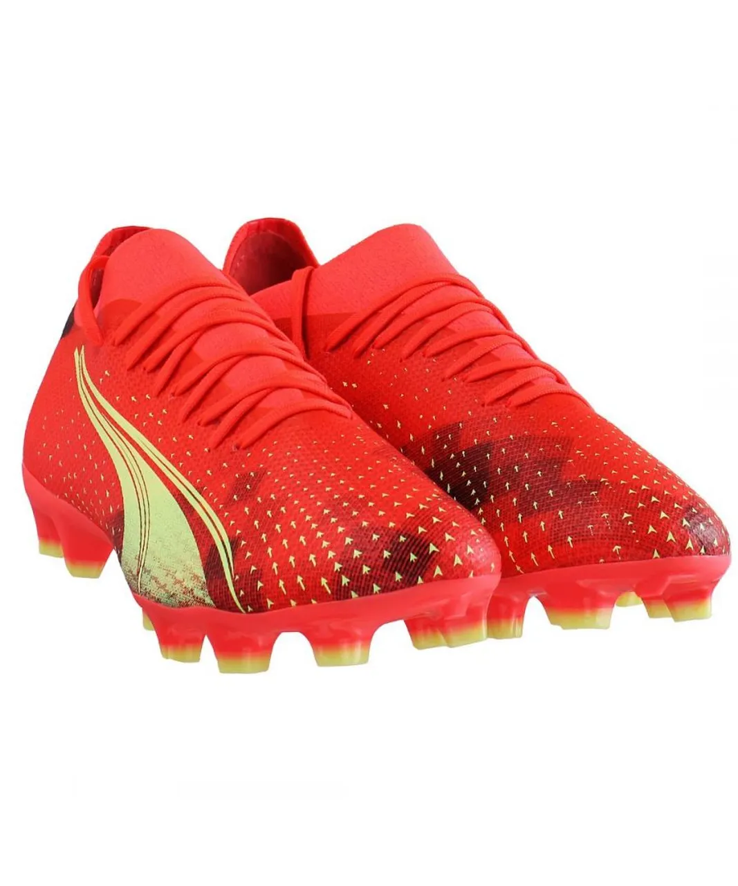 Puma Ultra Match FG/AG Red Mens Football Boots