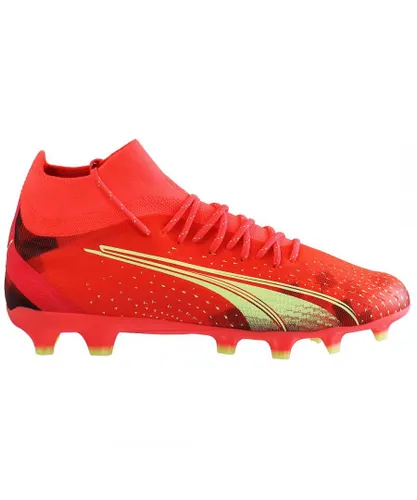 Puma Ultra Pro FG/AG Red Mens Football Boots