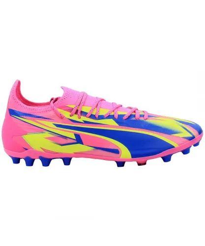 Puma Ultra Ultimate Energy MG Mens Pink Football Boots