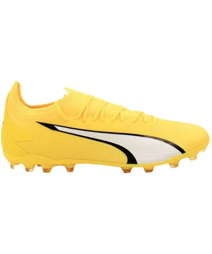 Puma Ultra Ultimate FG/AG Mens Yellow Football Boots