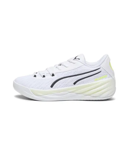 Puma Unisex All-Pro NITRO Basketball Shoes - White