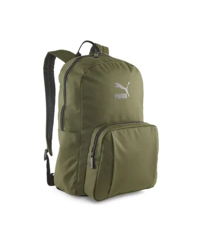 Puma Unisex Classics Archive Backpack - Green - One Size