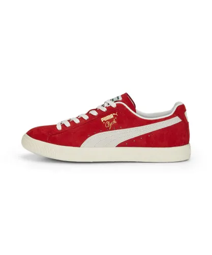 Puma Unisex Clyde OG Sneakers - Red