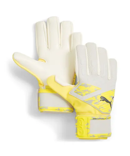 Puma Unisex FUTURE Match NC Goalkeeper Gloves - Yellow - Size 10 (Gloves)
