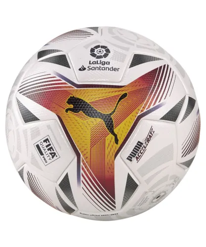 Puma Unisex La Liga 1 Accelerate FQP Football Ball - White - One Size