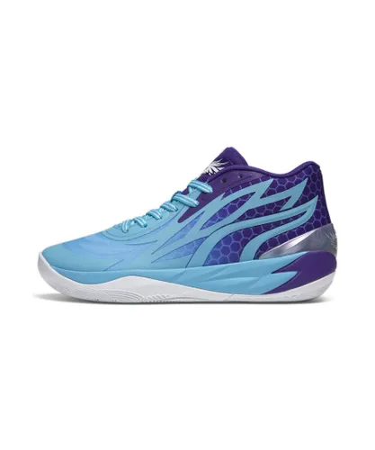 Puma Unisex MB.02 Fade Basketball Shoes - Blue