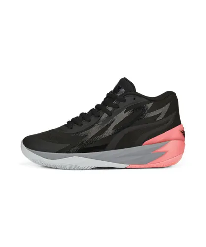 Puma Unisex MB.02 Flare Basketball Shoes - Black