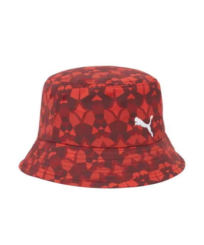 Puma Unisex Morocco Football Bucket Hat - Red - One