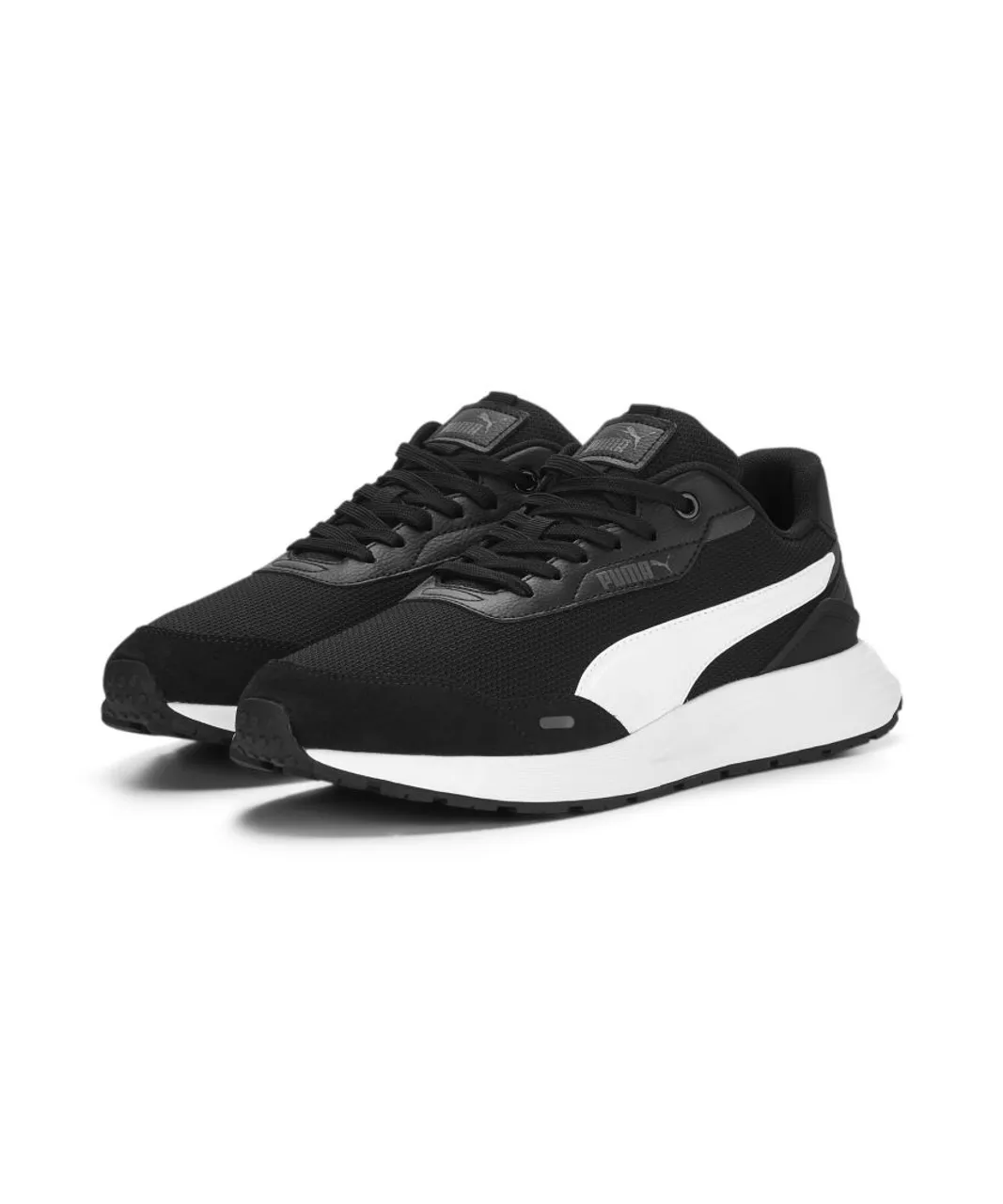 Puma Unisex Runtamed Sneakers Trainers - Black