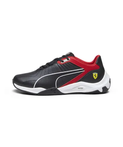 Puma Unisex Scuderia Ferrari Kart Cat RL NITRO Motorsport Sneakers - Black