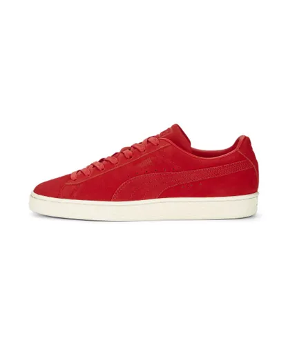 Puma Unisex Suede Classic 75Y Sneakers - Red