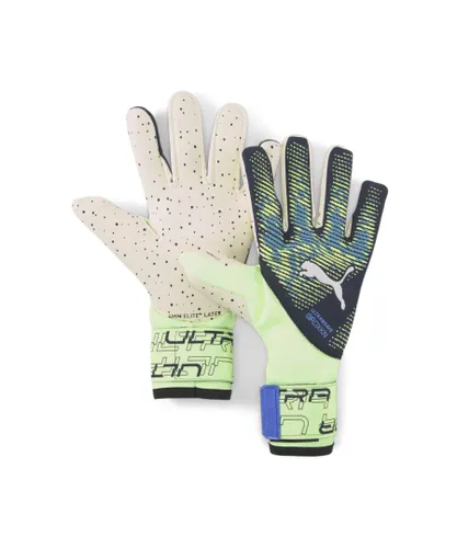Puma Unisex ULTRA Ultimate 1 Negative Cut Football Goalkeeper's Gloves - Yellow