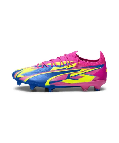 Puma Unisex ULTRA ULTIMATE ENERGY FG/AG Football Boots - Pink Ultraweave