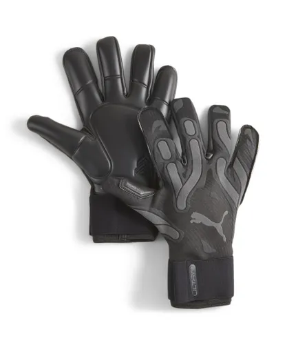 Puma Unisex ULTRA Ultimate Hybrid Goalkeeper Gloves - Black - Size 11 (Gloves)