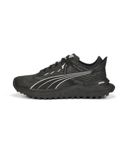 Puma Unisex Voyage NITRO 2 Running Shoes - Black